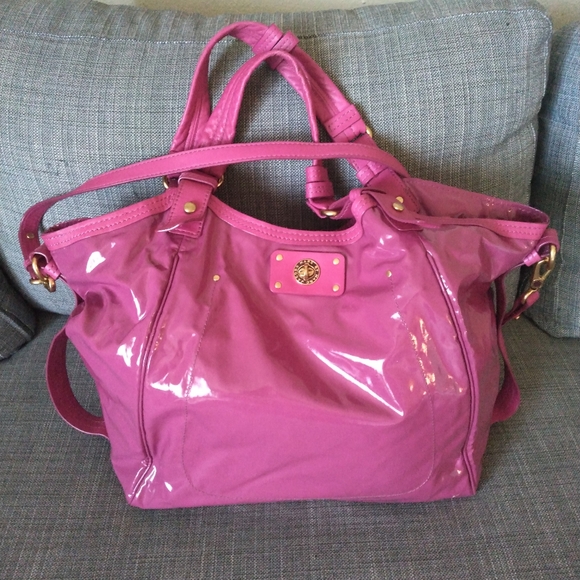 Vintage Marc Jacobs Posh Totally Turnkey Berry Tote - Picture 3 of 9